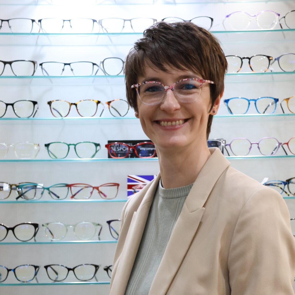 Dr Jasmine Smith, prescribing optometrist at McAusland Optometrists, Exmouth
