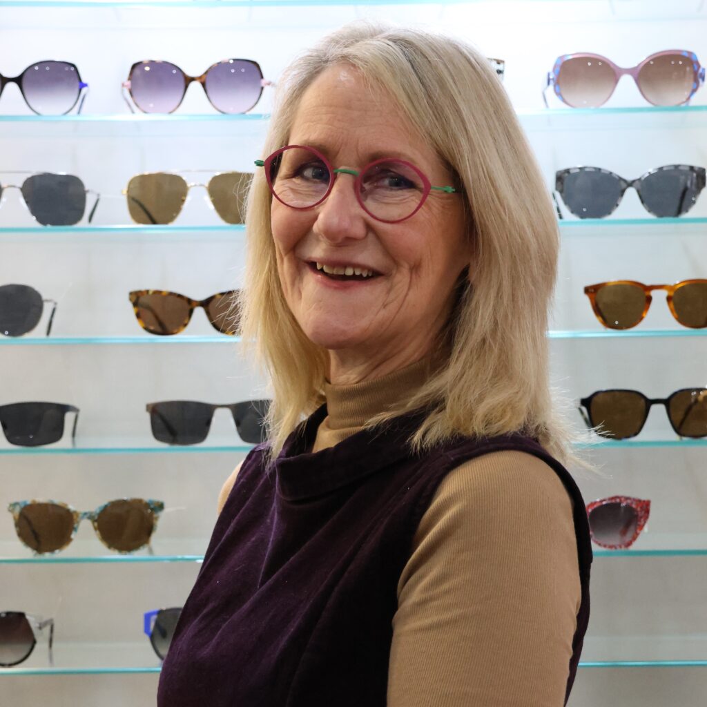 Sarah Fletcher, dispensing optician at McAusland Optometrists, Exmouth